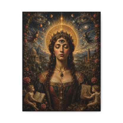 The Awakening of Celestia · Frameless Canvas