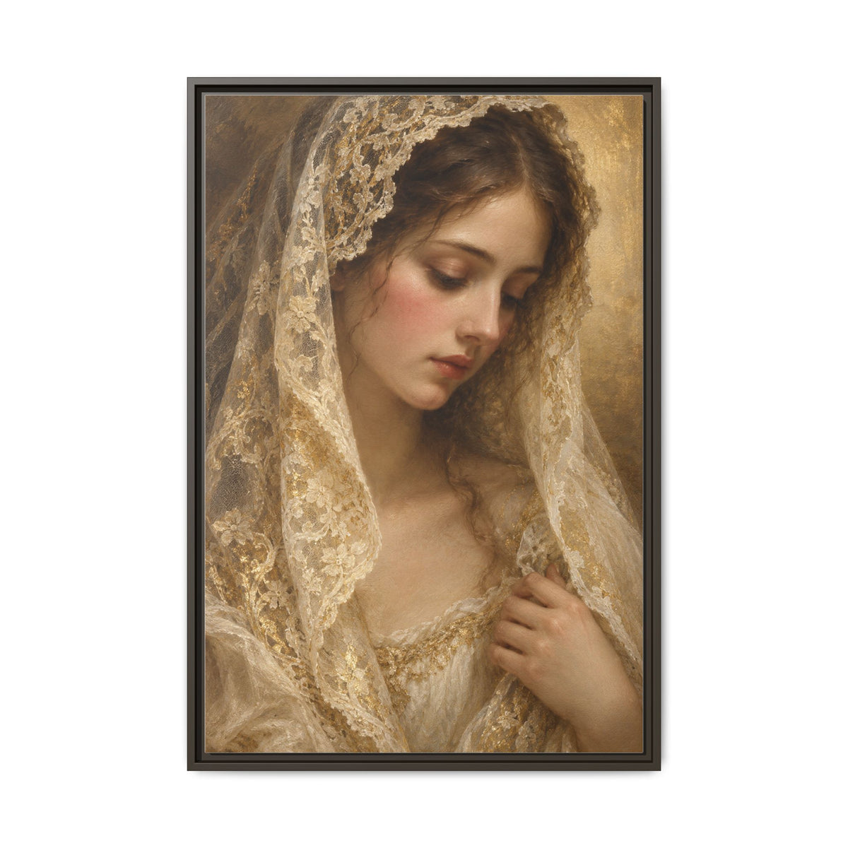 Dama di Pizzo · Framed Canvas