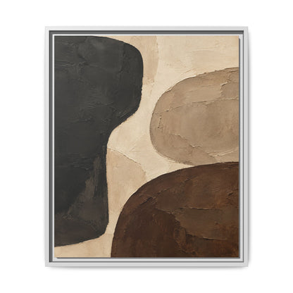 Sand and Shadow · Framed Canvas