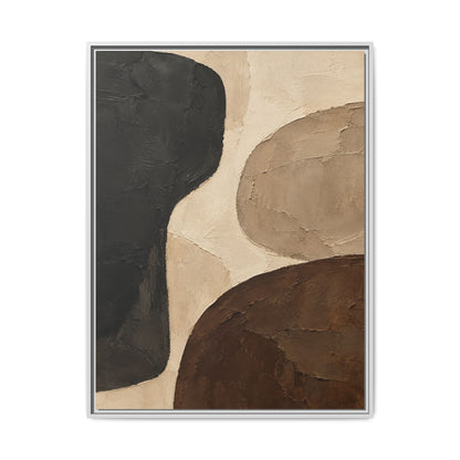 Sand and Shadow · Framed Canvas