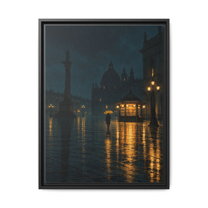Small Hours · Framed Canvas