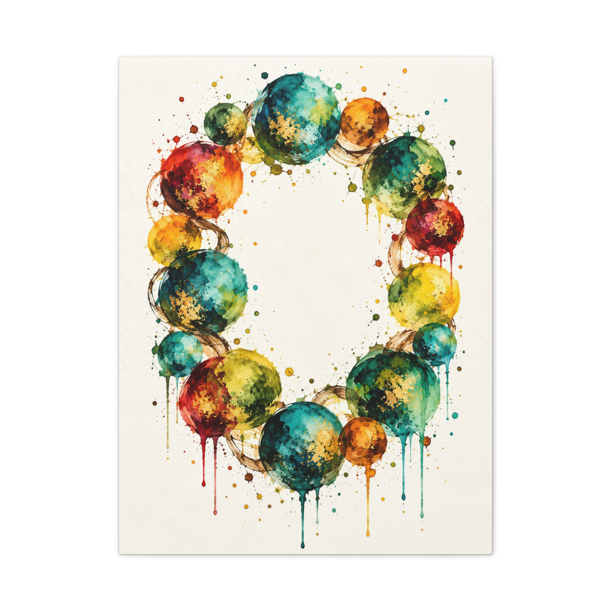 La Ronde · Frameless Canvas