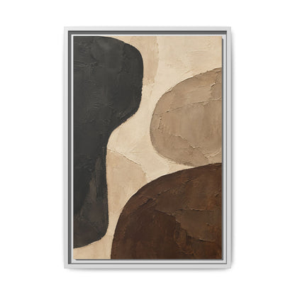 Sand and Shadow · Framed Canvas