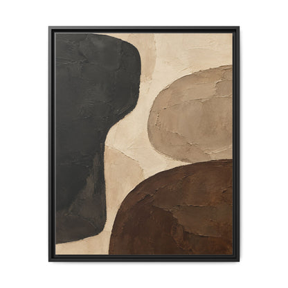 Sand and Shadow · Framed Canvas