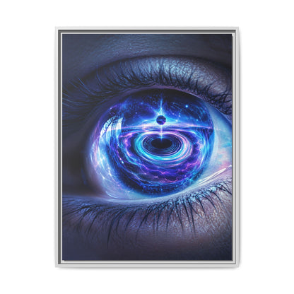 Eclipse of the Inner Eye · Framed Canvas