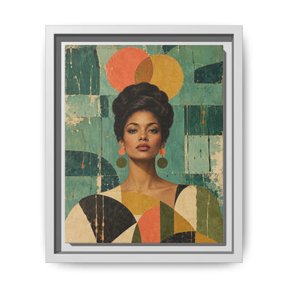 Coral Equinox · Framed Canvas