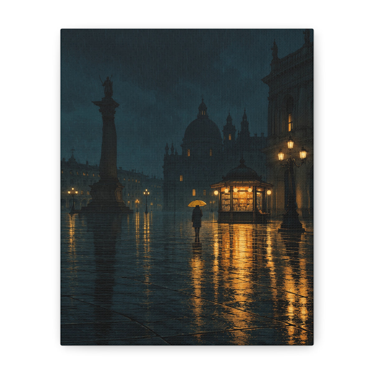 Small Hours · Frameless Canvas