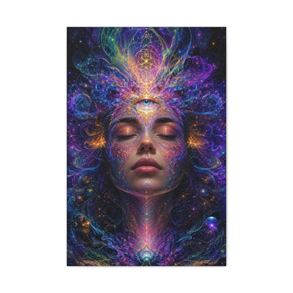 The Inner Cosmos · Frameless Canvas