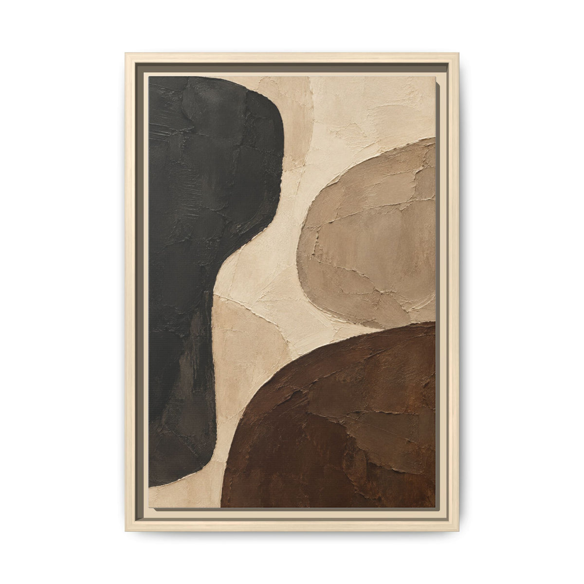 Sand and Shadow · Framed Canvas