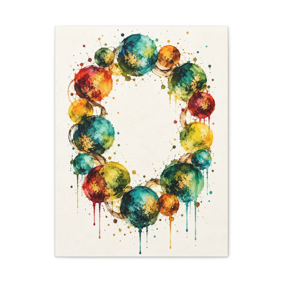 La Ronde · Frameless Canvas