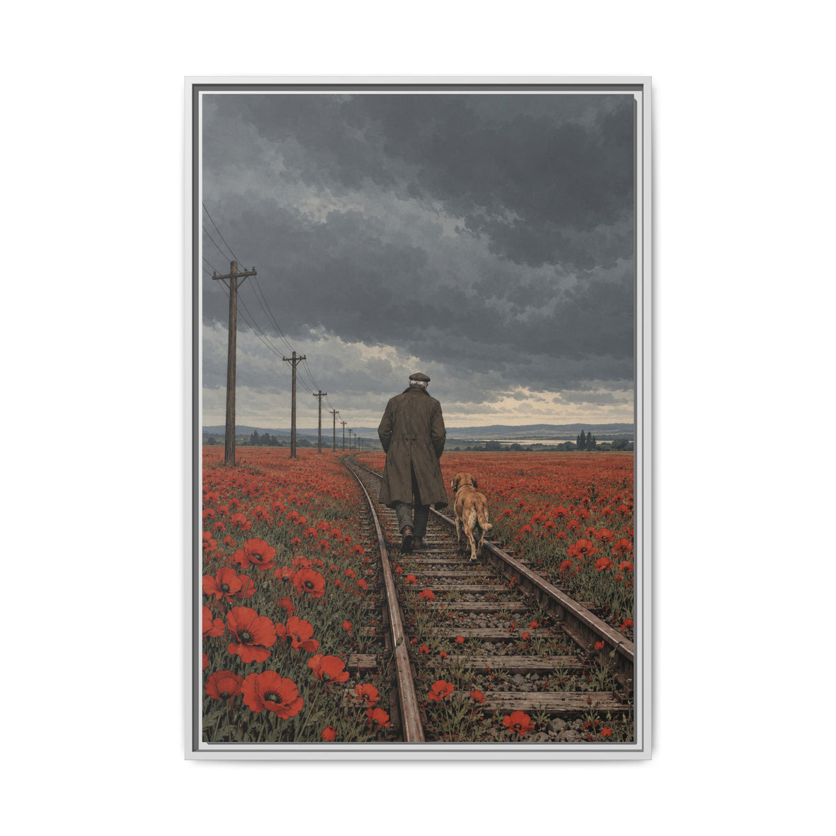 Northbound · Framed Canvas