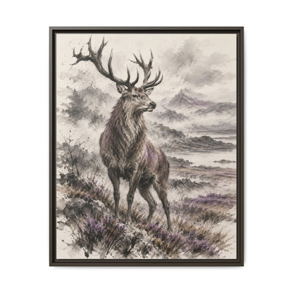 Rex Montium · Framed Canvas