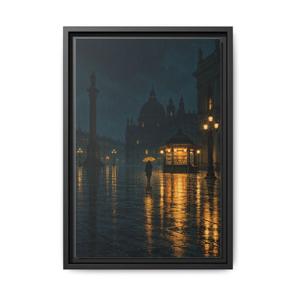 Small Hours · Framed Canvas