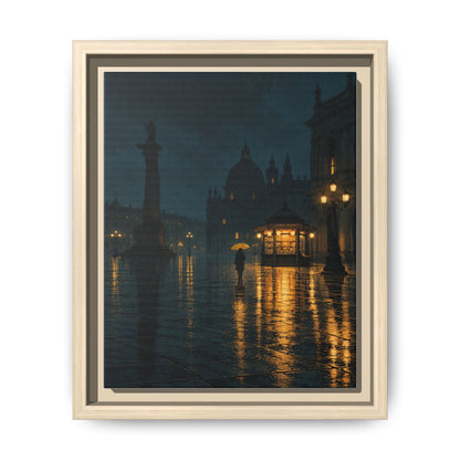 Small Hours · Framed Canvas