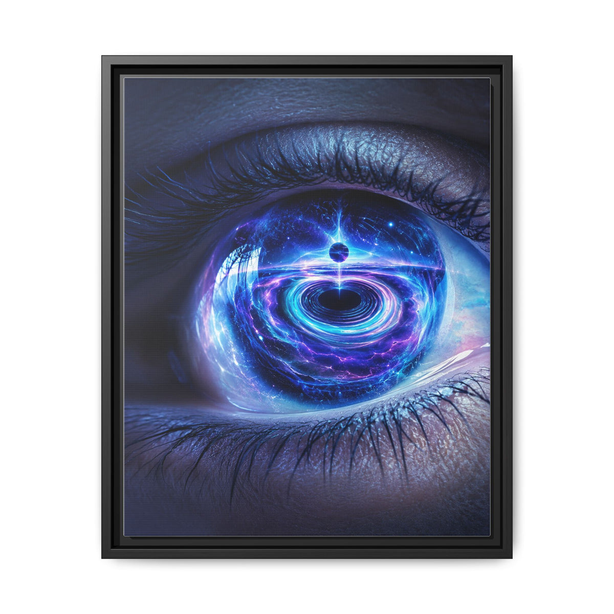 Eclipse of the Inner Eye · Framed Canvas