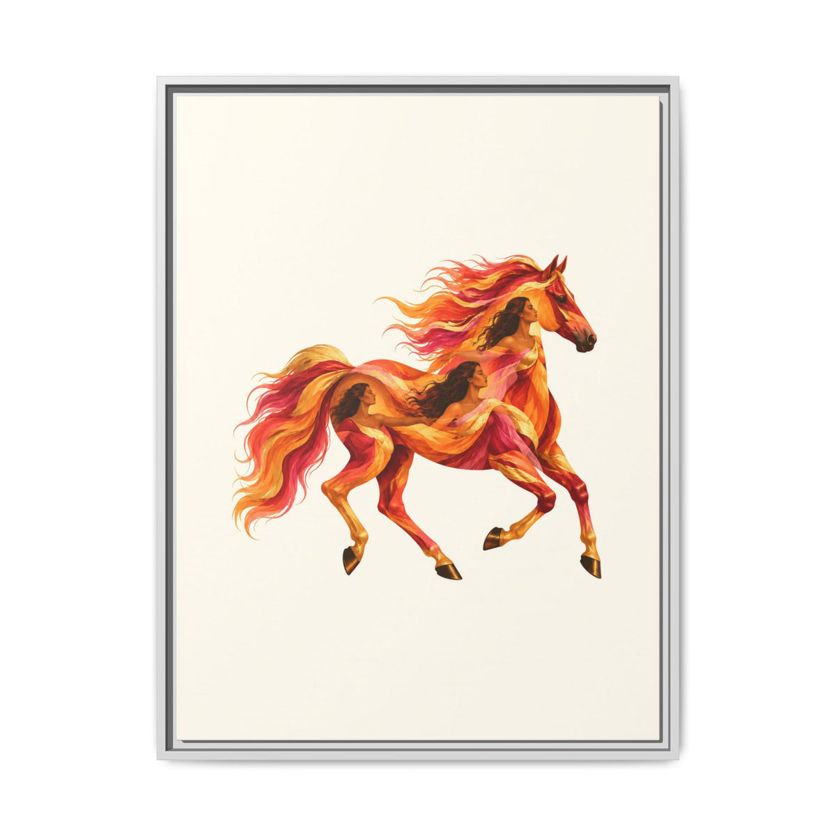 Equa Solaris · Framed Canvas