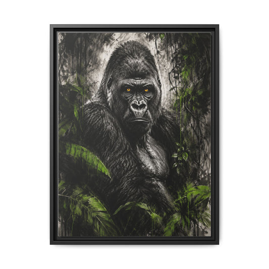 Viridian Primus · Framed Canvas