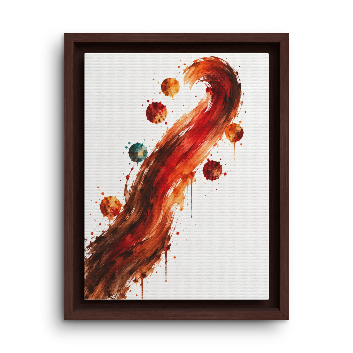 Le Premier Geste · Framed Canvas