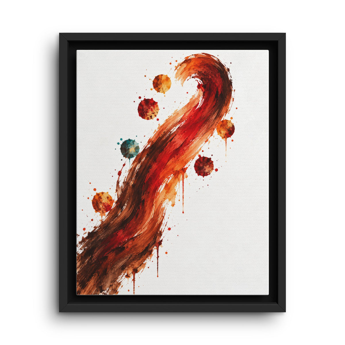 Le Premier Geste · Framed Canvas
