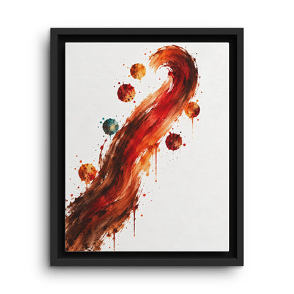 Le Premier Geste · Framed Canvas