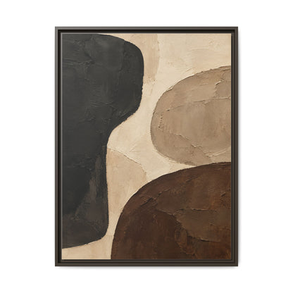 Sand and Shadow · Framed Canvas