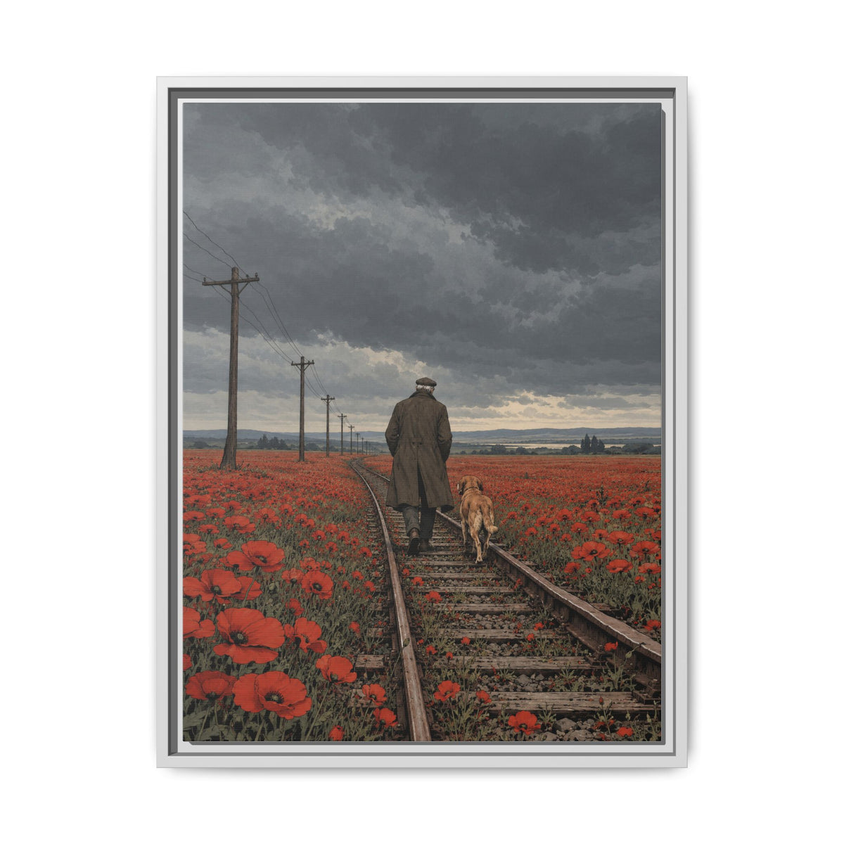Northbound · Framed Canvas