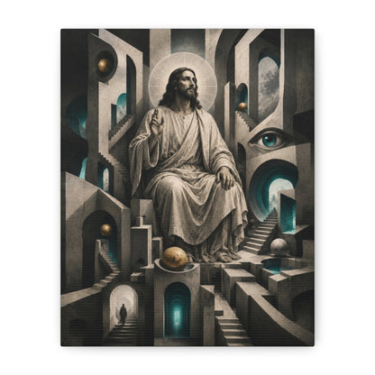Scala Salvatoris · Frameless Canvas
