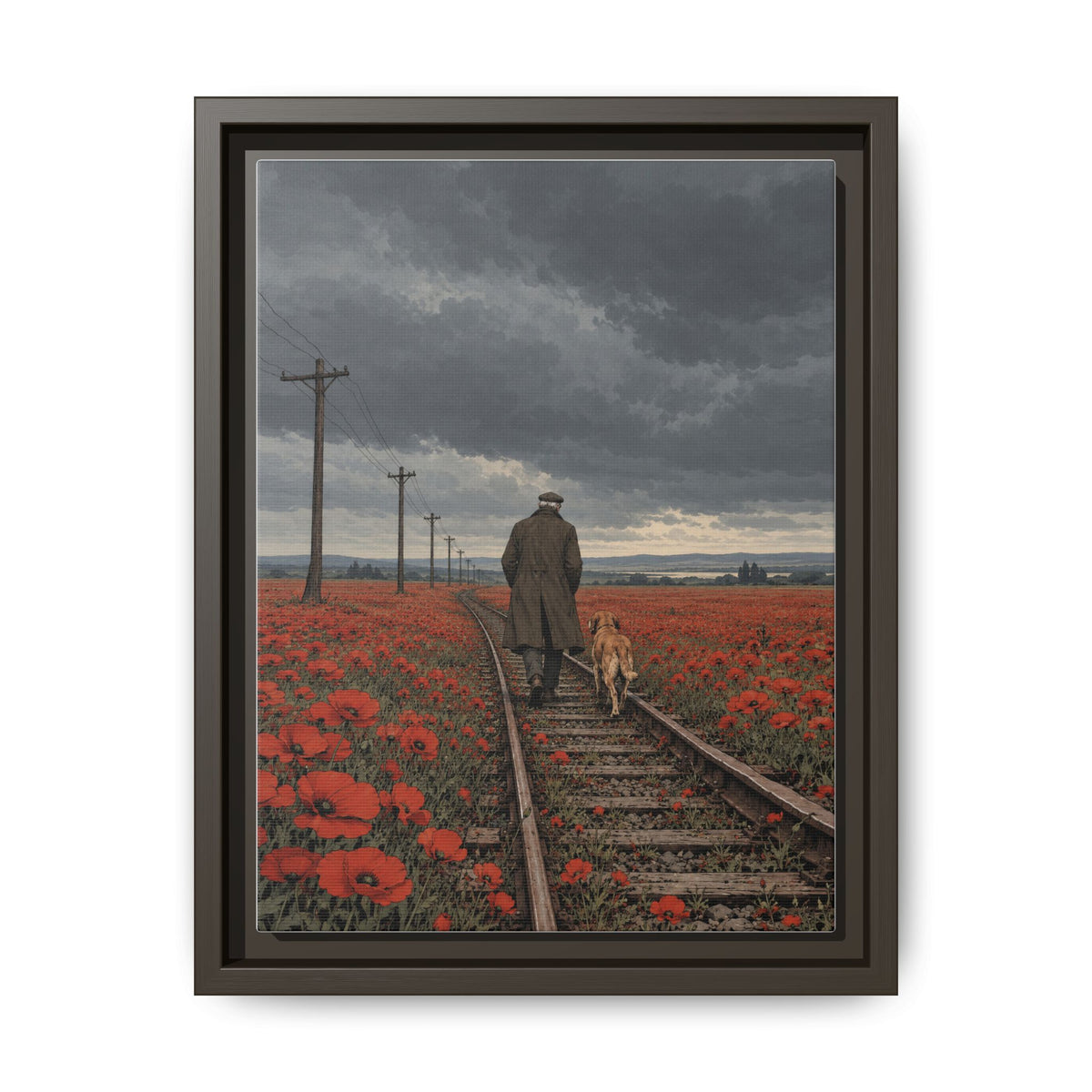 Northbound · Framed Canvas