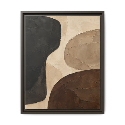 Sand and Shadow · Framed Canvas
