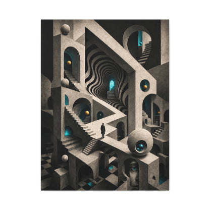 Apertura Mentis · Frameless Canvas