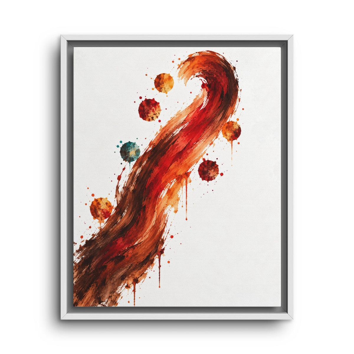 Le Premier Geste · Framed Canvas