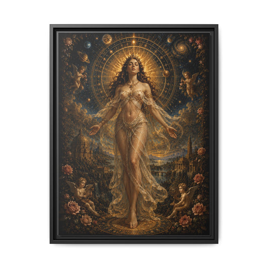 Asteria’s Veil · Framed Canvas