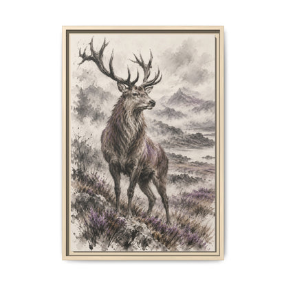 Rex Montium · Framed Canvas