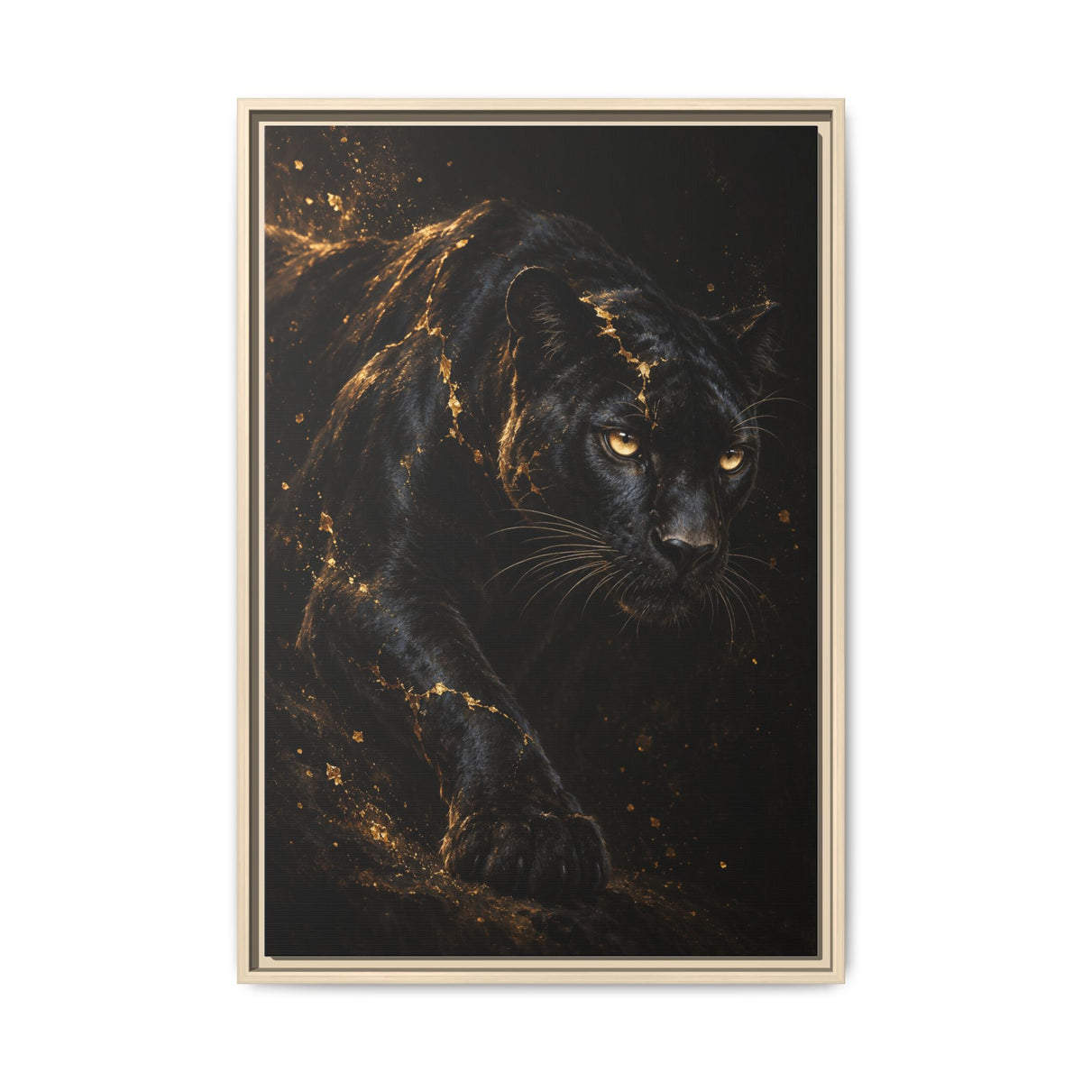 Aurea Umbra · Framed Canvas