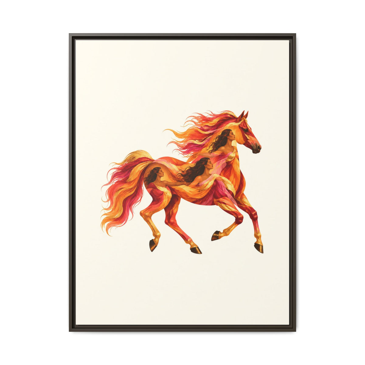 Equa Solaris · Framed Canvas