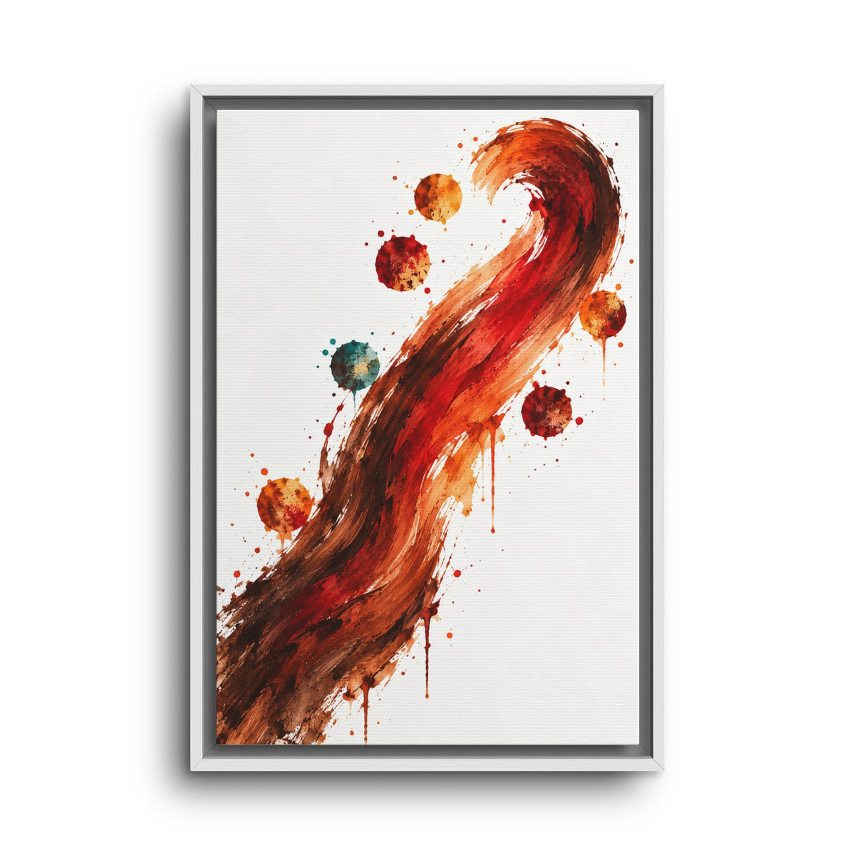 Le Premier Geste · Framed Canvas