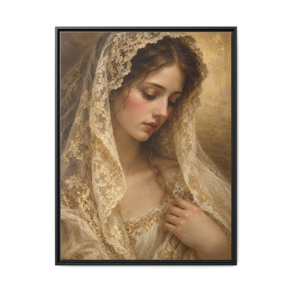 Dama di Pizzo · Framed Canvas