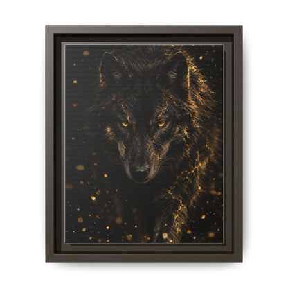 Lupus Aureus · Framed Canvas