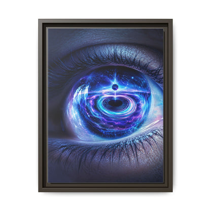 Eclipse of the Inner Eye · Framed Canvas
