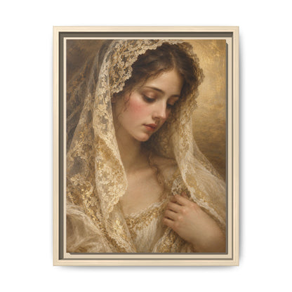Dama di Pizzo · Framed Canvas
