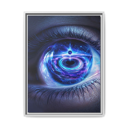 Eclipse of the Inner Eye · Framed Canvas