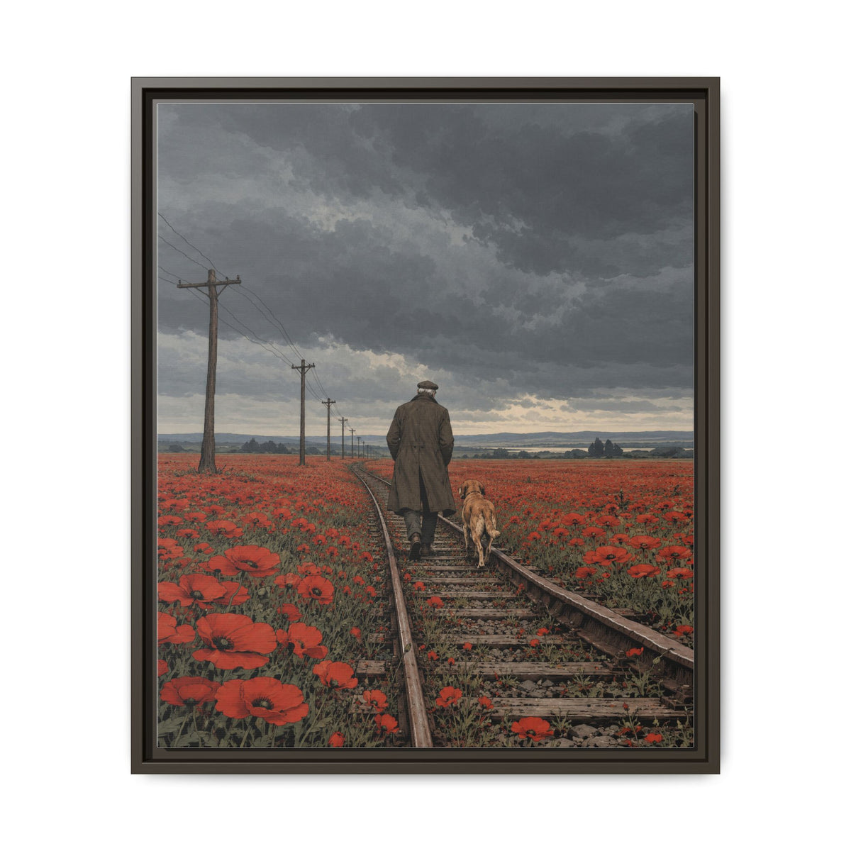 Northbound · Framed Canvas