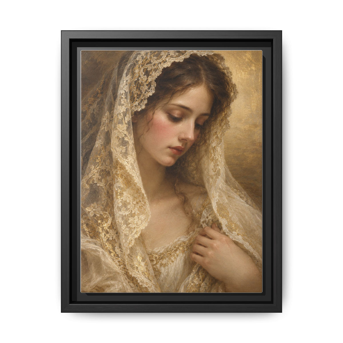 Dama di Pizzo · Framed Canvas