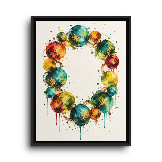 La Ronde · Framed Canvas