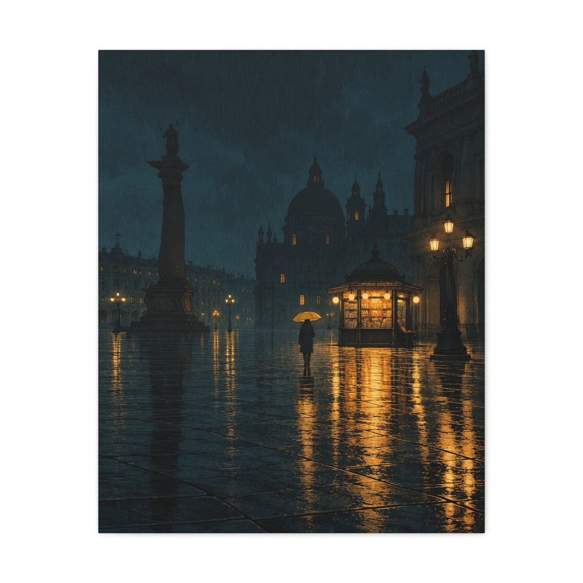 Small Hours · Frameless Canvas