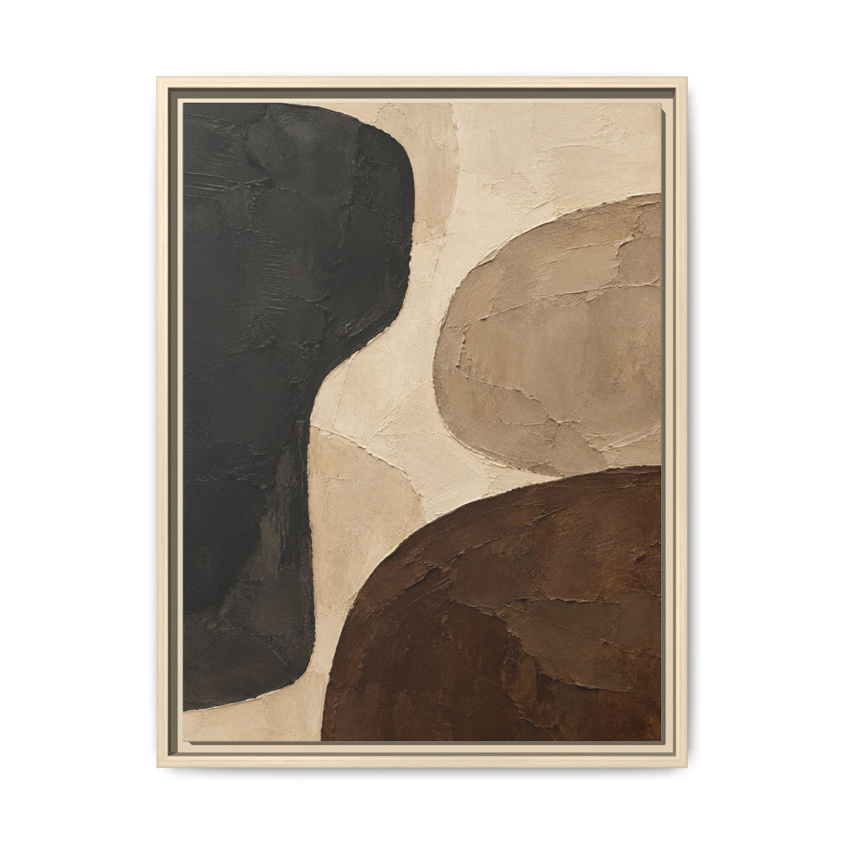 Sand and Shadow · Framed Canvas