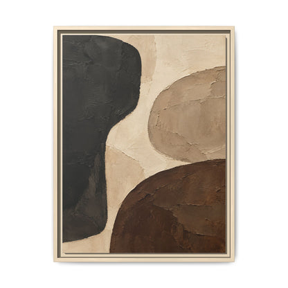 Sand and Shadow · Framed Canvas