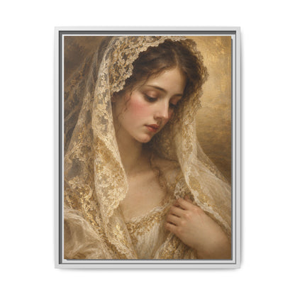 Dama di Pizzo · Framed Canvas