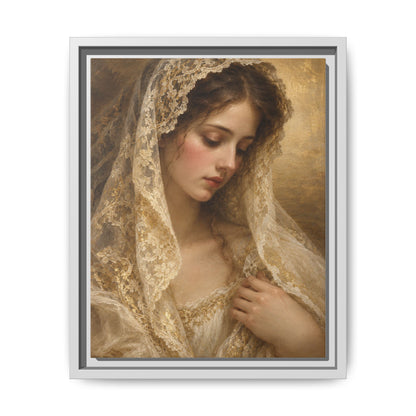 Dama di Pizzo · Framed Canvas