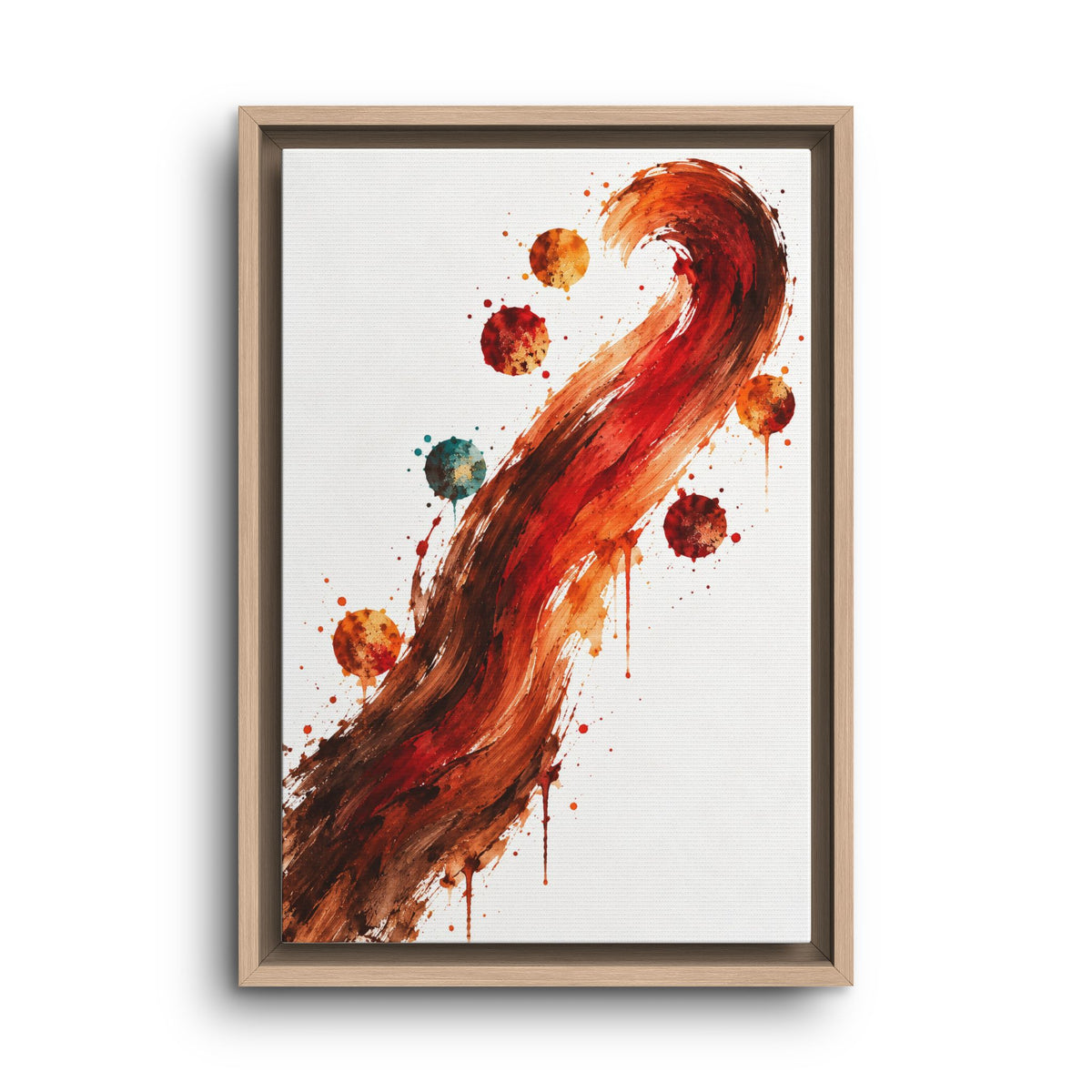Le Premier Geste · Framed Canvas